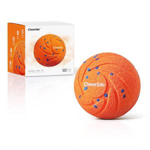 lot 20306 image: Cheerble Smart Interactive Dog Toy, Wicked Ball AIR, Automatic Moving, Bouncing, Rotating, IPX7 Waterproof Rating, Active Rolling Ball for Medium and Large Dogs - Retail $45