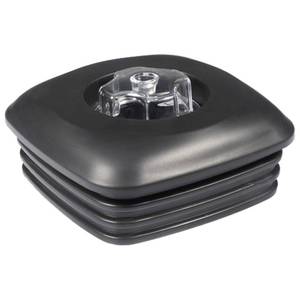lot 20329 image: CRANDDI Replacement Lid with Filler Cap for Blender YL-010, Surrounded with Rubber Gasket, Plastic Lid and center cap, Black, L5xW5inxH2in - Retail $16in