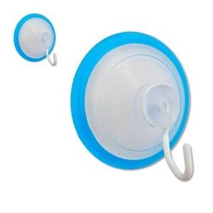 lot 6383 image: FROGSFEET Suction Cup Hooks, Strong Heavy Duty for Wreaths Hanger Glass Door Window Shower Wall Textured Tile Uneven Rough Surfaces - Retail $10