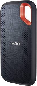 lot 6400 image: SanDisk 2TB Extreme Portable SSD - Up to 1050MBs, USB-C, USB 3.2 Gen 2, IP65 Water and Dust Resistance, Updated Firmware - External Solid State Drive - SDSSDE61-2T00-G25 - Retail $150