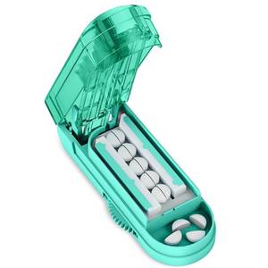 lot 8104 image: DEPAD Pill Cutter Splitter for Cutting Multiple Pills, Adjustable Pill Cutters Splitters for Small and Tiny Pills with Accurate Alignment and Sharp Safe Blade - Retail $10