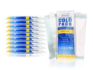 lot 13043 image: Perineal Ice Packs for Postpartum wAdhesive Strip  Perineal Cold Pack - 2 in 1 Ice Pack Pads for After Birth - Instant Ice Maxi Pads (24) - Retail $40