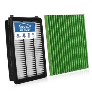 lot 13066 image: RVgolf EngineCabin Air Filters Fit for Hyundai Tucson 2016-2021, Kia Sportage 2017-2022 Engine Air Filter Replacement Cabin Air Filter Accessories# 97133-D1000 CA12065 - Retail $22