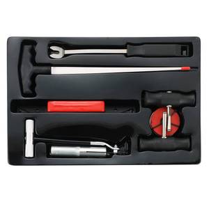 lot 3381 image: Acymner 7PCS Windshield Removal Tool Kit  Automotive Wind Glass Remover Hand Tool,Windscreen Remover Set for Classic Vintage Car - Retail $20