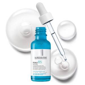lot 4465 image: La Roche-Posay Hyalu B5 Pure Hyaluronic Acid Serum for Face, Vitamin B5  Hyaluronic Acid  Madecassoside, Hydrating Serum Visibly Plumps Skin, Sensitive Skin Safe, Anti Aging, Oil-Free - Retail $40