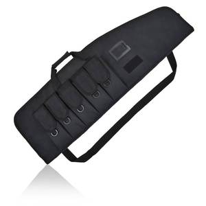 lot 4473 image: AUMTISC Rifle Gun Case Soft, Tactical Shotgun Carrying Range Gun Bags for Scoped, Black 38 - Retail $35