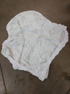 lot 5631 image: Queen size bed sheet - Retail $1