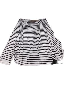 lot 6019 image: Lucine Striped Nursing Cover size large - Retail $25