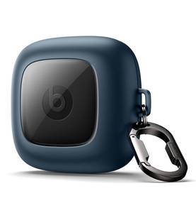 lot 6361 image: SURITCH for Powerbeats Pro Case Cover, Shockproof Magnetic Cases for Beats Powerbeats Pro Wireless Earbuds, Protective Cover with Magnetic Lid Lock and Carabiner, Full-Body Drop Protection, Navy - Retail $18