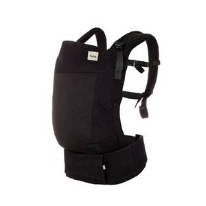 lot 1967 image: Baby Tula Breathable Mesh Panel Free-to-Grow Baby Carrier - Adjustable, Comfortable, Newborn to Toddler Carrier - Ergonomic Fit for 7lbs to 45lbs - Back and Front Carry Options - Urbanista (Black) - Retail $179