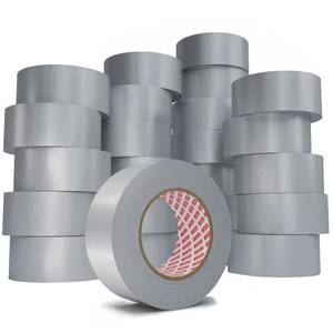 lot 1980 image: SWRT 24-Pack 9 Mil Silver Heavy Duty Duct Tape Strong Adhesive, 2 Inch x 720 Yd Duct Heavy Duty Waterproof All Weather Gray Duct Tape No Residue Sealing and Patching for IndoorandOutdoor Repair - Retail $66