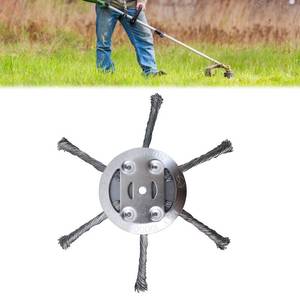 lot 2179 image: BACFEILIN Steel Wire Grass Trimmer Head, 2025 New String Trimmer Replacement Head,6 Inch Wired Trimmer Blade,Metal Weed Eater Blade,for Lawn Mower Tray (1,6 Blade)&nbsp