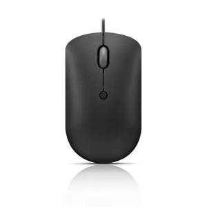 lot 2218 image: Lenovo 400 USB-C Compact Wired Mouse � Pocket Friendly Portable Mouse for Notebook or Large Computer Monitor, Black - Retail $8