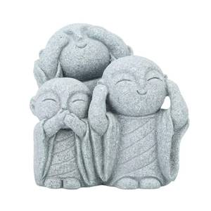 lot 2235 image: SEEK RARE Mini Monk Buddha Statue Green Sandstone Statues Zen Monk Praying Statue Sculptures for Wealth Good Luck Feng Shui Decor Home Fish Tank Aquarium Garden (Style 3) - Retail $10