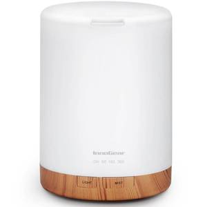 lot 2244 image: InnoGear 300ML Essential Oil Diffuser, Premium 5-in-1 Ultrasonic Aromatherapy Diffusers Scent Humidifier Aroma Diffuser Vaporizer Auto-Off Timer for Room Office Home, Yellow, Medium - Retail $17