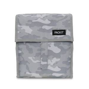 lot 2250 image: Freezable Lunch Bag, Tonal Camo Gray - Retail $17