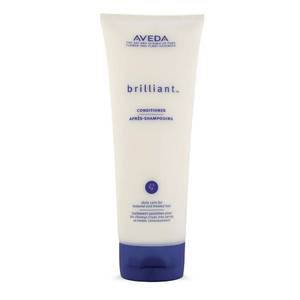 lot 2266 image: Aveda Brilliant Conditioner  Hydrating, Detangling, Smoothing Conditioner  Adds Shine  with Jojoba and Babassu Oils  for All Hair Types, 6.7 Fl Oz - Retail $36