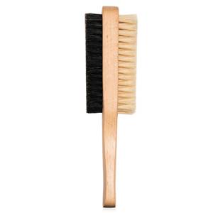 lot 2267 image: GranNaturals Double Sided Boar Bristle Hair Brush - Soft Hard Finishing and Smoothing Hairbrush for Slick Back to Style, Polish, and Lay Down Hair Flat to Create a Sleek Hairstyle for Bun, Slickback - Retail $9