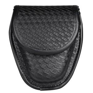 lot 2271 image: LytHarvest Hidden Snap Basketweave Handcuff Case, Molded Double Cuff Case (Basketweave Cuff Case) - Retail $16