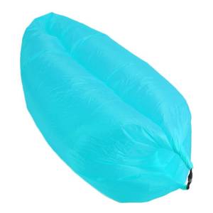 lot 2308 image: Topyond Inflatable Lounger, Air Couch Inflatable Sofa, Portable Blow Up Lounge Chair, Easy to Inflate, Lightweight Beach Hammock, Comfortable for Camping, Hiking, Picnic, Lakeside, Outdoor Use - Retail $19