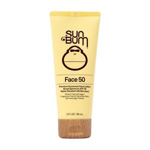 lot 2337 image: Sun Bum Original SPF 50 Sunscreen Face Lotion - Broad Spectrum Moisturizing Facial Sunscreen with Vitamin E -Fragrance Free - Travel Size - 3 oz - Retail $14