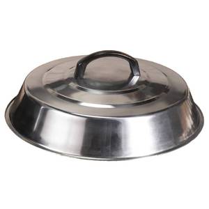 lot 2342 image: Blackstone 1780 12� Round Basting Cover, Stainless Steel - Retail $19