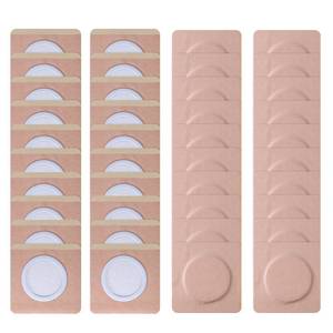 lot 2348 image: 40Pcs Disposable Castor Oil Belly Button Patch  3.153.15in Highly Absorbent  Self-Adhesive Castor Oil Pack Wrap for NeckShouldersKnees  No Wash  Organic Cotton  Anti-Seepage - Retail $7in