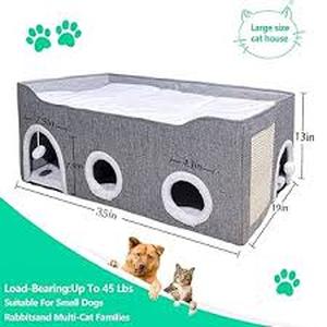 lot 5608 image: Multi-Level Cat Cave House - Retail $45