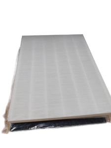 lot 1988 image: White air filter two pack approximately 13x12 and 12 in - percent