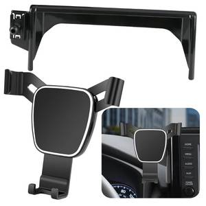 lot 2388 image: Musttrue Car Phone Holder for 2019-2025 Toyota RAV4 LX XLE, Hybrid LE SE Woodland, Prime SE Auto Accessories Navigation Bracket Interior Decoration Mobile Cell Mount Case - Retail $24