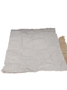 lot 2397 image: Tan colored pillowcase two pack size approximately 19x19 in - percent