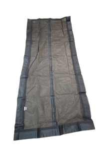 lot 2399 image: Black magnetic screen door approximately 80 by 34 in - percent