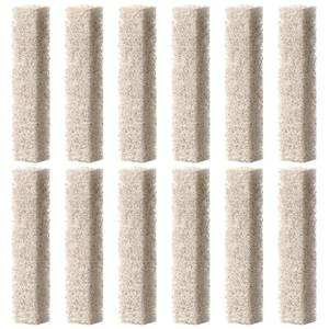 lot 2485 image: AQUANEAT 12-Pack Replacement Ammonia Reducer Pads Compatible with Aqueon QuietFlow 20 and 75 LED PRO Aquarium Power Filter - Retail $8