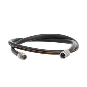 lot 2493 image: Giraffe Tools Leader Hose 5ft x 58, Custom Length, Heavy Duty, No Kink, Flexible, Rubber Garden Hose, Leakproof Water Hose with Male to Female Fittings, 600 Burst PSI - Retail $21in