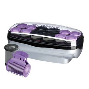 lot 15944 image: Conair Hot Rollers for Long, Medium and Short Hair, 12 Ceramic Flocked 1�-Inch and 1�-Inch Heated Hair Rollers with Clips, Hot Curlers for Women, Volume and Curls, Amazon Exclusive - Retail $40