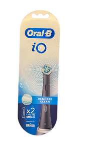 lot 16223 image: Oral-B iO Series Ultimate Clean Replacement Heads 2pk - Retail $25