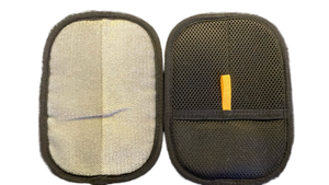 lot 16226 image: Mity Rain Pet Hair Removal Glove 2pk - Retail $7