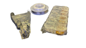 lot 16231 image: Gold Plated Jewelry Making Wire Set - Retail $12
