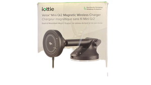 lot 16284 image: iOttie Velox Mini Qi2 Magnetic Wireless Car Charger - Retail $24