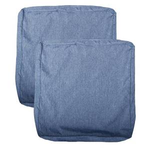 lot 16308 image: youngseahome Patio Seat Cushion Covers,Washable Slip Covers Replacement,Waterproof Outdoor Furniture Chair Cushion Pillow Seat Cover for Couch,Garden,Sofa,Denim Blue,2220in4in(2 Covers Only) - Retail $229in