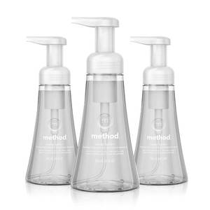 lot 6122 image: Method Foaming Hand Soap, Sweet Water, Paraben and Phthalate Free, Biodegradable Formula, 10 fl oz (Pack of 1) - Retail $12