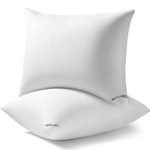 lot 13209 image: Luxury Hotel Pillows for Sleeping 2 Pack,Bed Pillows Queen Size Set of 2,Down Alternative Filling,Pillows for Back,Stomach and Side Sleepers - Retail $23