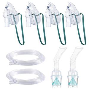 lot 13249 image: 2 Piece Nebulizer Replacement Kit for Adult White - Retail $20