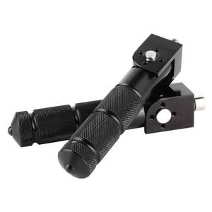 lot 14346 image: Camrusic Motorcycle Foot Pegs Foldable, Rear Footpeg M8 Install Bolts for Electric Motorbike Ebike 90 Degree Folding Passenger Footrests Footpeg Supports(Black) - Retail $16