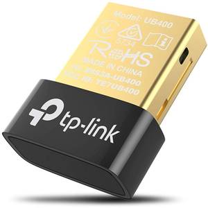 lot 14381 image: TP-Link USB Bluetooth Adapter for PC, Bluetooth 4.0 Dongle Receiver, Plug and Play, Nano Size, EDR and A2DP Technology, Supports Windows 11108.187XP for Desktop, Laptop, PS4 Xbox Controllers (UB400) - Retail $10