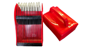 lot 15899 image: Red Plastic Litter Scoop 2 Pack - Retail $15