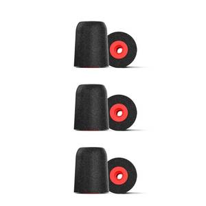 lot 4083 image: Comply P-Series  Memory Foam Replacement Ear Tips Designed for Etymotic, NuForce, ISOtunes PRO, Q-Jays, and More  Superior Noise Isolation, Ultimate Comfort, Secure Fit  Black, Medium (3 Pairs) - Retail $16
