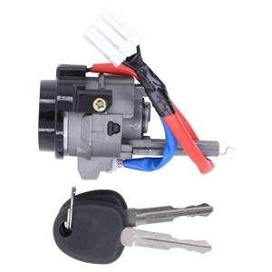 lot 4113 image: NewYall Ignition Lock Cylinder Switch with 2 Keys for Hyundai Elantra Sedan 2015-2020 - Retail $27