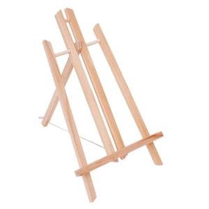 lot 4115 image: 12 inch Tabletop Display Artist Easel Stand, Art Craft Painting Easel, Wooden Easel Apply to Kids Artist Adults Students Classroom Etc. - Retail $5