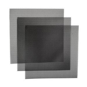lot 4134 image: AggAuto Universal 13x13in Car Grill Mesh - Aluminum Alloy Automotive Grille Insert Bumper Rhombic Hole 3x6mm, 3Pcs One of the Most Multifunctional Shape Grids Black - Retail $12in